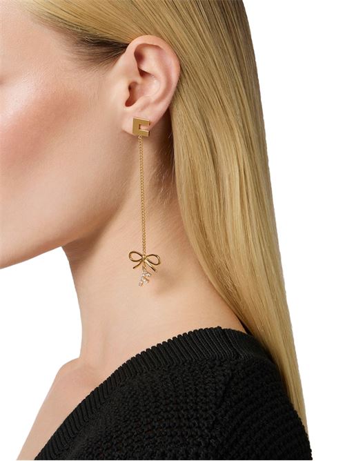 Orecchini dorati in ottone Elisabetta Franchi | OR49A52E2U95